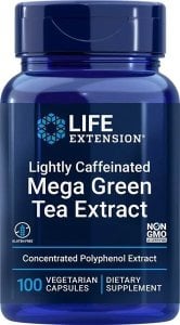 Life Extension Life Extension - Lightly Caffeinated Mega Green Tea Extract, 100 vkaps 1