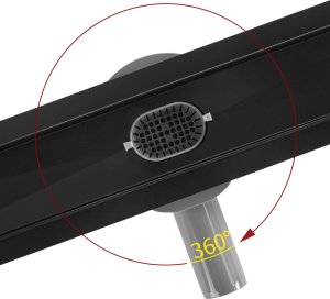 Rea Odpływ Liniowy REA Neox pro Czarny 60 3