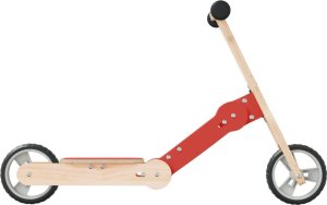 vidaXL Hulajnoga dziecięca 2-w-1, czerwona 6