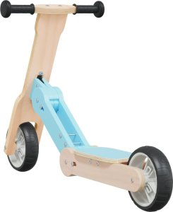 vidaXL Hulajnoga dziecięca 2-w-1, niebieska 8