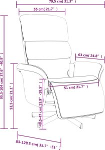 vidaXL Rozkładany fotel masujący z podnóżkiem, jasnoszary, tkanina 11