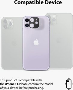Braders Szkło na aparat do iPhone 11 Black 5