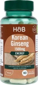 Holland & Barrett Holland & Barrett - Korean Ginseng, 1500mg - 90 vkaps 1