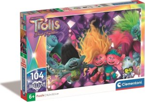 Clementoni CLE puzzle 104 Brilliant Trolls 3 20191 1