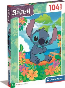 Clementoni CLE puzzle 104 SuperKolor Disney Stitch 27572 1