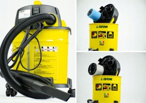 Odkurzacz przemysłowy Lavor LAVOR ODKURZACZ WARSZTA.FREDDY 4in1 20L STALOWY ZBIORNIK ŻÓŁTY 4