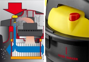 Odkurzacz przemysłowy Lavor LAVOR ODKURZACZ WARSZTA.FREDDY 4in1 20L STALOWY ZBIORNIK ŻÓŁTY 6