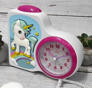 Smartwatch JVD Budzik dziecięcy SRP163.2 jednorożec 2