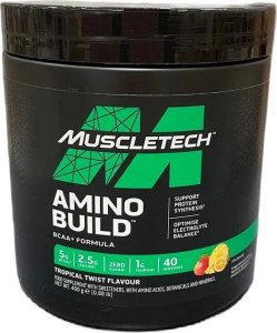 MuscleTech MuscleTech - Amino Build, Tropical Twist, Proszek, 400g 1