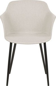 Beliani Zestaw 2 krzeseł jasnobeżowy ELIM 3