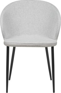 Beliani Zestaw 2 krzeseł jasnoszary MASON 3