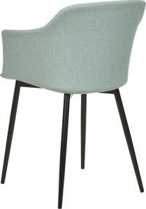 Beliani Zestaw 2 krzeseł miętowy ELIM 4
