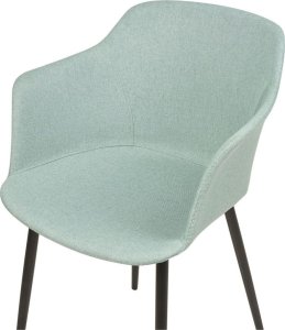 Beliani Zestaw 2 krzeseł miętowy ELIM 5