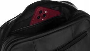 Peterson Klasyczna Listonoszka Damska Ze Skóry Naturalnej 8