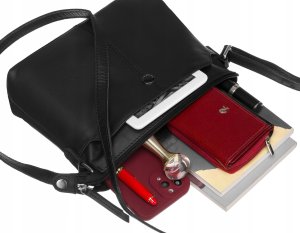 Peterson Listonoszka Skórzana Na Regulowanym Pasku 5