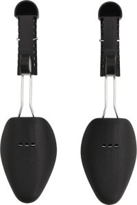 vidaXL Prawidła do butów, 5 par, czarne, EU 35-38, plastikowe 6