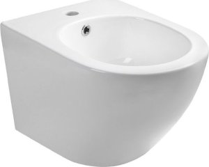 Bidet Laveo LAVEO Desna - bidet wiszący z otworem na baterię i ukrytymi mocowaniami 1