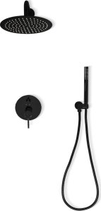 Rea Zestaw natryskowy podtynkowy REA Lungo CZARNA METALICZNA + BOX 4