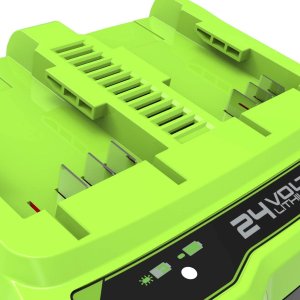Greenworks 24V 2xakumulator 4 Ah + ładowarka dual Greenworks GSK24B4X 5