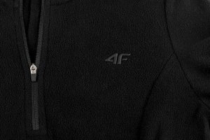 4f Bluza polarowa damska 4F F031 głęboka czerń 4FAW23UFLEF031 20S XL 2