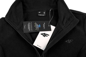 4f Bluza polarowa damska 4F F031 głęboka czerń 4FAW23UFLEF031 20S XL 4