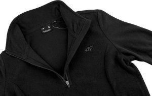 4f Bluza polarowa damska 4F F031 głęboka czerń 4FAW23UFLEF031 20S S 3
