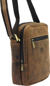 Nordee Saszetka męska z naturalnej skóry Nordee MSD-03 GM06 NoSize 2