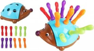 Woopie Gra Zręcznościowa Jeżyk Sorter Montessori Nauka Liczb I Kolorów 4w1 5
