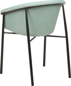 Beliani Zestaw 2 krzeseł do jadalni miętowy AMES 4