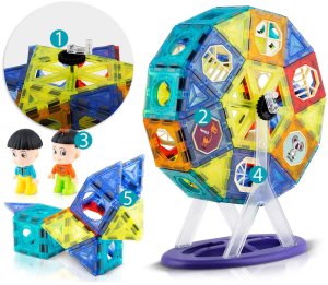 Ricokids Klocki magnetyczne z karuzela RK-769 14