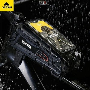 WildMan WILDMAN Etui/uchwyt rowerowy M90 sakwa na ramę czarna/black 2