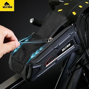 WildMan WILDMAN Etui/uchwyt rowerowy M90 sakwa na ramę czarna/black 3