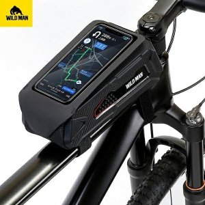 WildMan WILDMAN Etui/uchwyt rowerowy M90 sakwa na ramę czarna/black 7