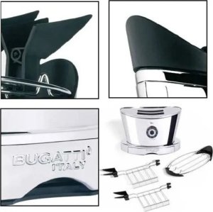 Toster Bugatti toster chromowany ze 140 kryształami Swarovskiego 7