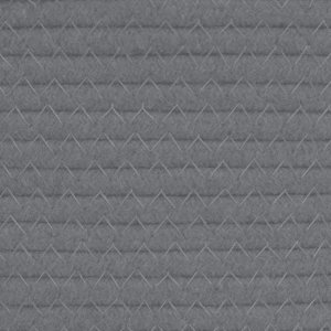 vidaXL vidaXL Kosz na pranie, szaro-biały, 55x36 cm, bawełna 7