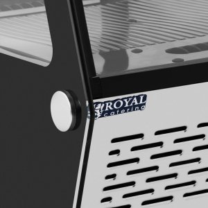 Royal Catering Witryna chłodnicza ekspozycyjna przeszklona 3 poziomy 120 l Witryna chłodnicza ekspozycyjna przeszklona 3 poziomy 120 l 4