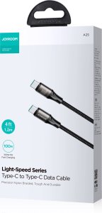 Joyroom Kabel przewód USB-C 100W Light-Speed Series 1.2m czarny Kabel przewód USB-C 100W Light-Speed Series 1.2m czarny 5