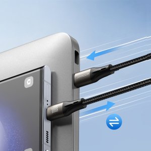 Joyroom Kabel przewód USB-C 100W Light-Speed Series 1.2m czarny Kabel przewód USB-C 100W Light-Speed Series 1.2m czarny 10