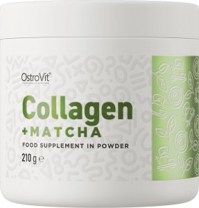 OstroVit OstroVit Kolagen + Matcha w proszku - 210 g 1