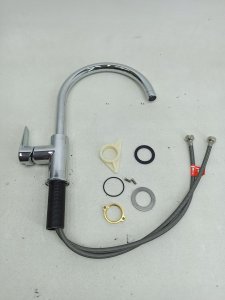 Bateria kuchenna Grohe Sink faucet GROHE QUICKFIX START LOOP, C-shaped spout, chrome, 31374001 4