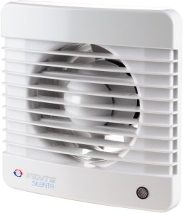 Vents Fan, household VENTS 100Silenta-MTH, d100, with timer, humidity sensor, performance - 78m3/v 1