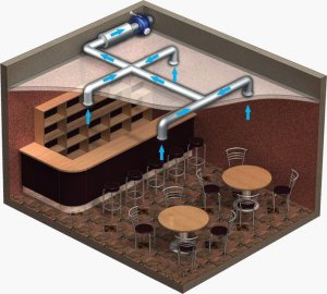 Vents Fan, high pressure VENTS VKMZ125 Centrifugal, in a steel case 10