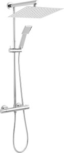 Zestaw prysznicowy Sourcing Shower set FERRO FRESCO SQUARE NP76SQ-TBR7U, comp. reg. stand 80-125 cm, thermostatic bag 1