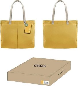 Torba Uniq UNIQ torba na laptopa Hava 16" żółty/canary yellow RPET 8