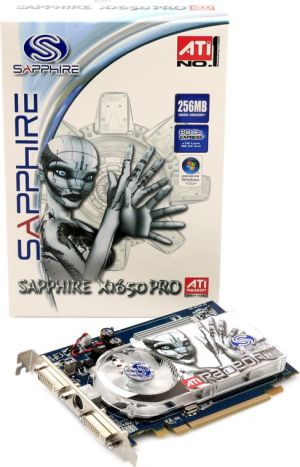 Karta graficzna Sapphire Radeon X1650 Pro 256MB X1650Pro 256MB 128bit DDR2 TV DVI 3