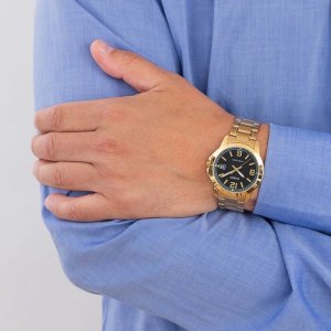 Zegarek Casio Zegarek marki Casio model MTP-V004G kolor Zółty. Akcesoria męski. Sezon: Cały rok NoSize 4