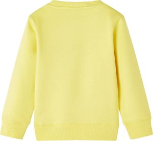 vidaXL Bluza dziecięca, jasnożółta, 116 2