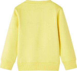 vidaXL Bluza dziecięca, jasnożółta, 92 2