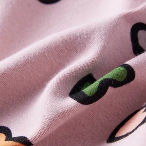 vidaXL Bluza dziecięca, nadruk w serca, różowa, 116 7