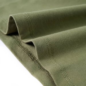 vidaXL Koszulka dziecięca z długimi rękawami i napisem Love, khaki, 116 6